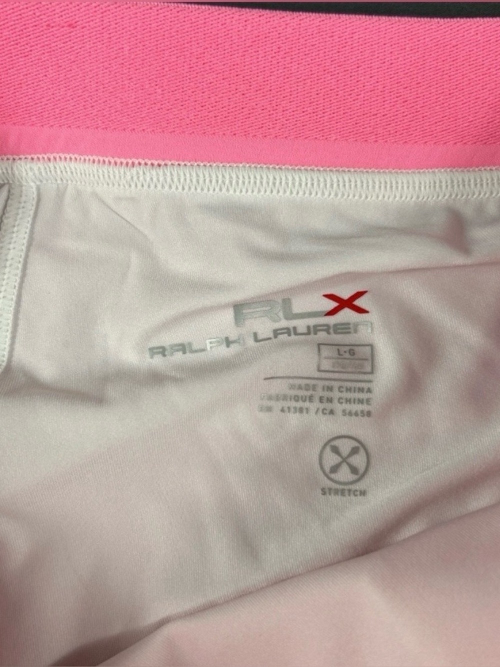 RLX Ralph Lauren Pink Skort with Mesh Panels NWT - Picture 9 of 10